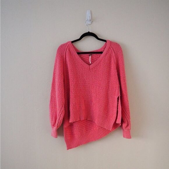 Free People West Coast Pullover In Pink - Picture 4 of 6